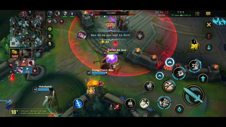 liên minh tốc chiến - fiora đi top