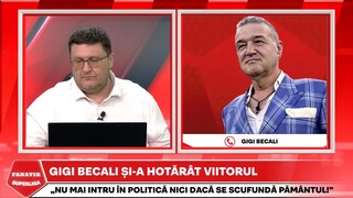 “ACUM AM AFLAT!” Gigi Becali UN NOU ATAC LA BAIONETA la CSA Steaua