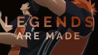 Hinata x Kageyama [amv] // Legends Are Made