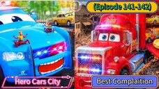 Hero Cars City (Season 6) (Episode 141-142) Complaition (8 Minutes)