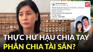 Thực hư chuyện phân chia tài sản hậu chia tay của Cát Phượng và Kiều Minh Tuấn