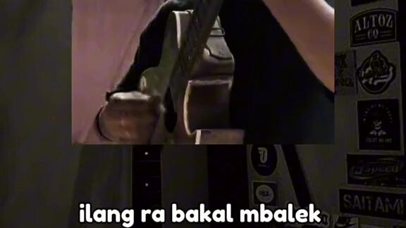 cover lagu slendang biru