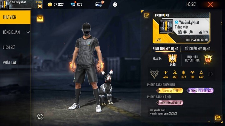 Free Fire - Cách Leo Rank "THÁCH ĐẤU" Đơn Giản 100% Cộng Điểm