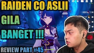 REVIEW AKUN SUBSCRIBER - ENAKNYA RAIDEN C0 + ENGLUFING - GENSHIN IMPACT INDONESIA - PART #45