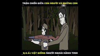 Trận chiến giữa con người và những con q.u.á.i vật giống người ngoài hành tinh...