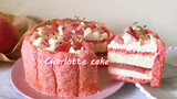 [Cake Charlotte Buah Persik] Mirip Mahkota