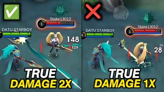 TERNYATA BEGINI CARA MAIN ALPHA BIAR KELUAR TRUE DAMAGE TERUS MENERUS ‼️😱