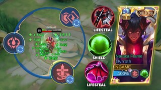 GLOBAL DYRROTH UNLII SHIELD & LIFESTEAL HACK TRICK!! (NEW META)