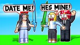 My EX GIRLFRIEND Came Back, So My GIRLFRIEND And I 2v1'd HER... (Roblox Bedwars)