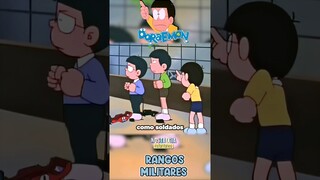 NOBITA es GENERAL🎖️ | Doraemon #shorts  😂