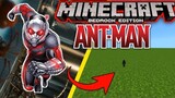 How to Shrink in Minecraft like Ant-Man【Ant-Man Addon】