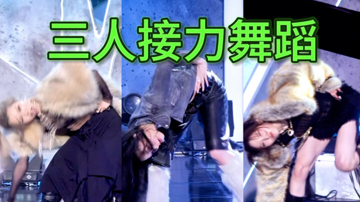 Koreografi estafet tiga cewek ADP ini sangat menarik!