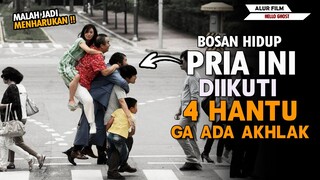 BOSAN HIDUP PRIA INI MALAH DIIKUTI 4 HANTU GA ADA AKHLAK - ENDINGNYA BIKIN MEWEK