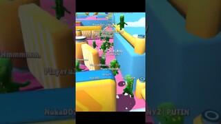 stumbleguys! ketika aku party skin T-rex di map pivot push- stumbleguys #video #shorts #stumbleguys