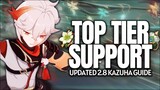 he's TOP TIER! UPDATED Kazuha Guide - Artifacts, Weapons, Teams & Tips | Genshin Impact 2.8