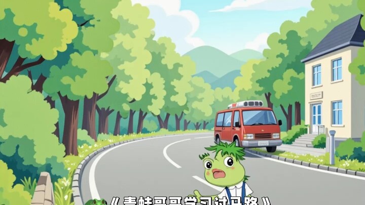 🐸青蛙哥哥学习过马路