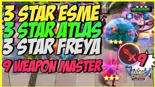 COMBO ESMERALDA 9 WM FEAT FREYA CADIA VS COMBO COUNTER WM 6 CADIA 6 VENOM! MAGIC CHESS