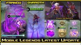 Dyrroth and Franco New Skin Update and Other Battle Effects!
