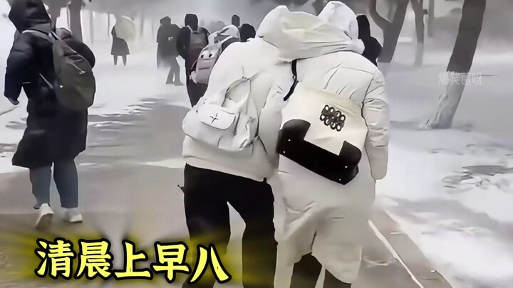 How frigid winters are in the North—something southerners just can't fathom.