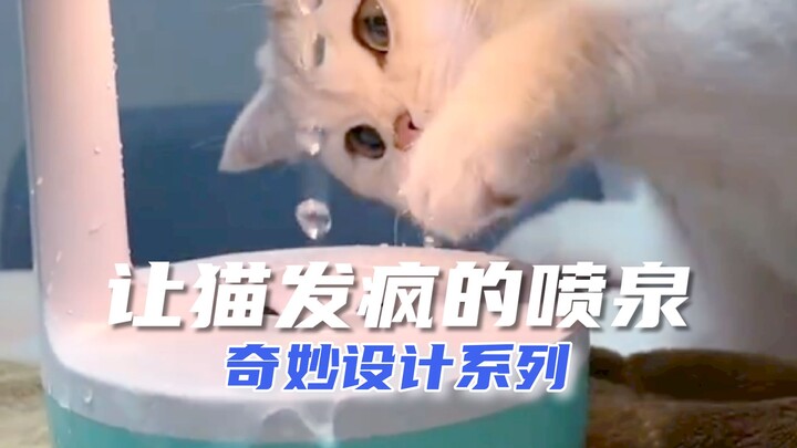 Desain Ajaib: Air Mancur “Anti-Gravitasi” yang Bikin Kucing Gila