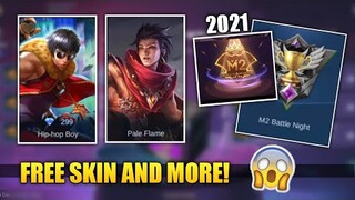 FREE SKIN CONFIRMED! M2 EVENT 2021  - MOBILE LEGENDS BANG BANG