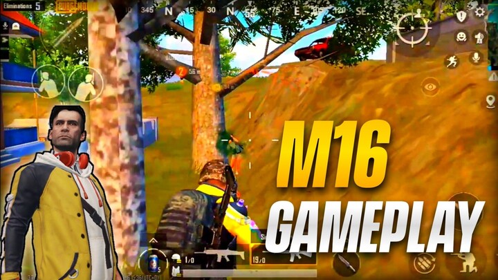M16 GAMEPLAY | PUBGM