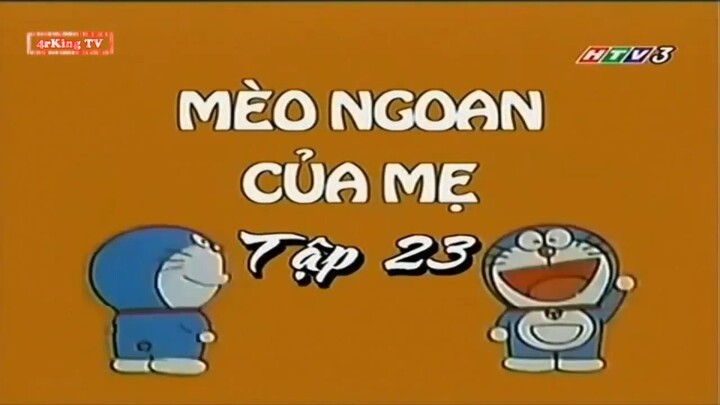 Doraemon S1 Tập 23 - Doraemon Tập 23 HTV3 Lồng Tiếng - Mèo ngoan của mẹ