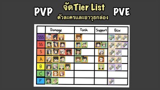 จัดtier listตัวละครและอาวุธกล่อง|Hitman Reborn