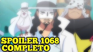 One Piece SPOILER 1068: COMPLETO Y BUENISIMO!!!
