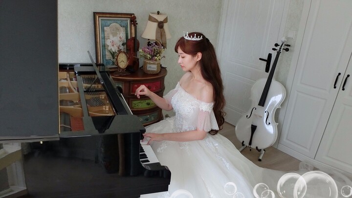 [Piano] Master of up akan memainkan "Wedding in Dreams" untuk piano impian Anda dalam gaun pengantin