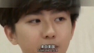 “我叫蔡徐坤，来自美国” 我特别骄傲我是一名中国人”