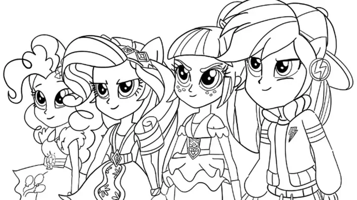 my little pony coloring pages sunset shimmer