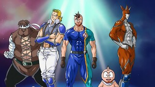 【Anime MAD】Legenda Superman Baru! Muscle Mantaro "Lagu Tema Muscle Man II MV HUSTLE MUSCLE"