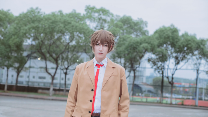 【Lin Lang】Youth pig head boy Azusagawa Sakita cos