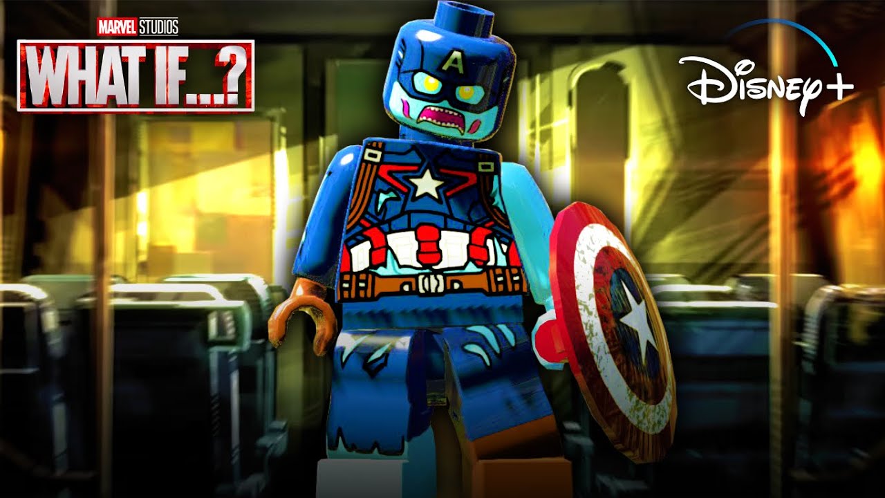 captain america zombie lego