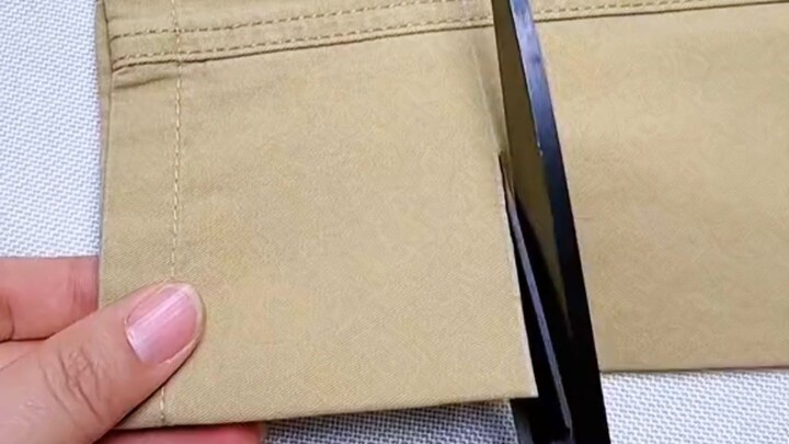 Jeans too long Hem them by hand at home#sewingtutorial