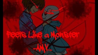 Undertale genocide (AMV) Feels Like a Monster