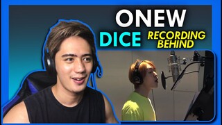 [FRIDAY w/ SHINee] ONEW 온유 ‘DICE’ Recording Behind REACTION