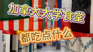 وجبات الجامعة في كندا رخيصة جدًا، وما تأكله يعتمد على مزاج الطاهي، والطعم حقًا خمسين خمسين.