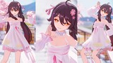 [4K/ Genshin Impact /MMD] Melompat dan menari dengan warna pink dan lembut Hall Master? --senyum bunga persik