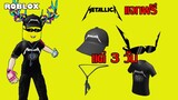 ไอเทมฟรี Roblox! วิธีได้ไอเทมฟรีทั้งหมดจากวง Metallica เพียงแค่ 3 วันเท่านั้น!! (ถึง 17 เม.ย. 66)