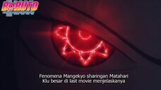 MANGEKYO SHARINGAN MATAHARI SARADA SUDAH MUNCUL DI LAST MOVIE TONERI OTSUTSUKI