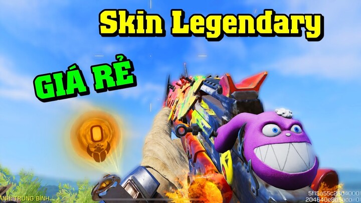 Call of Duty Mobile | Ngày Hội Skin Legendary Giá Rẻ - CR56 AMAX Ngà Hoang