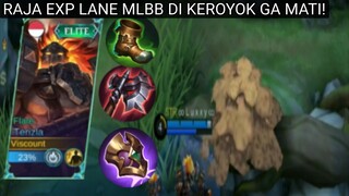 FIGHTER TERKUAT DI MLBB RAJANYA EXP LANE DYROTH AJA GA KUAT DI KEROYOK GA MATI!! :#bestofbest