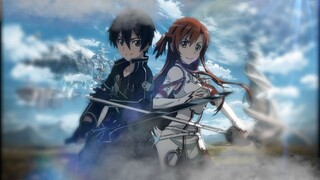 AMV TYPOGRAPHY - Kirito  🖤🤍 Asuna