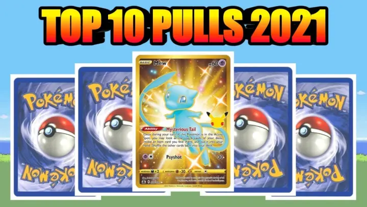 *TOP 10 PULLS 2021* Pokemon Cards Opening