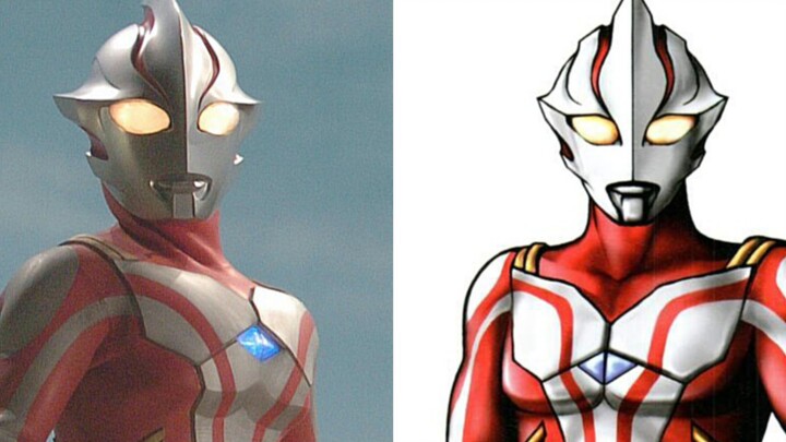 [So sánh] Khi bao da của Ultraman thời Heisei gặp bản phác thảo thiết kế ban đầu [Maruyama Hiroshi]