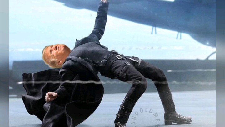 Meme serangan tembak terhadap Trump