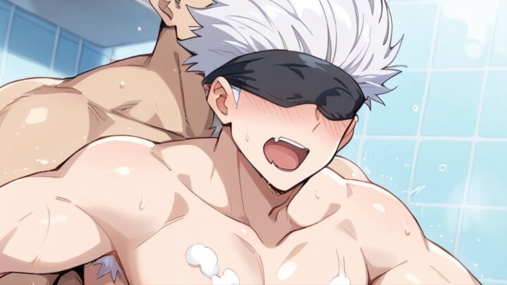 Di mandiin sukuna🥵 sambil di s0d0k