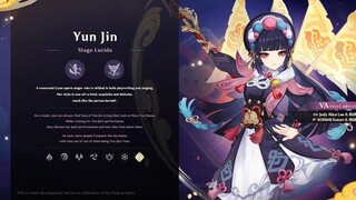 Yun Jin Official Trailer Genshin Impact